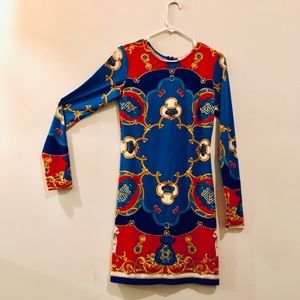 Julie Brown Equestrian Shift Dress Size Medium